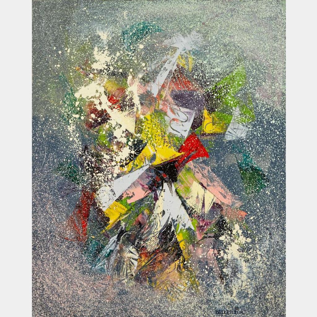 Léon Bellefleur (1910-2007) - Des Rêves Et Du Hasard No. 7 (Série De 10)