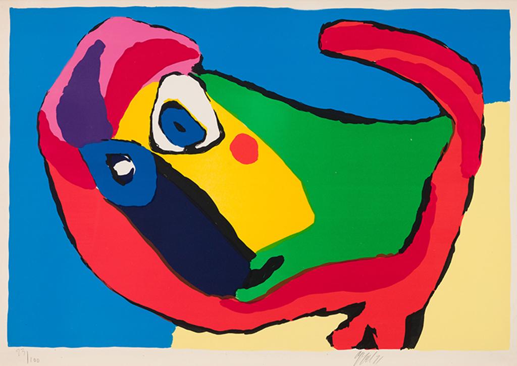 Karel Appel (1921-2006) - Flying Head