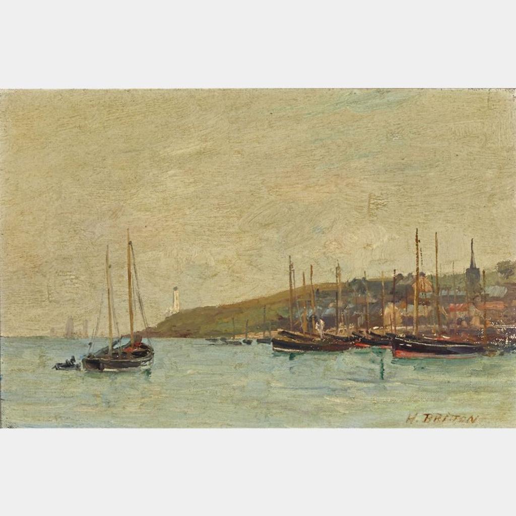 Harry Britton (1878-1958) - Harbour And Lighthouse
