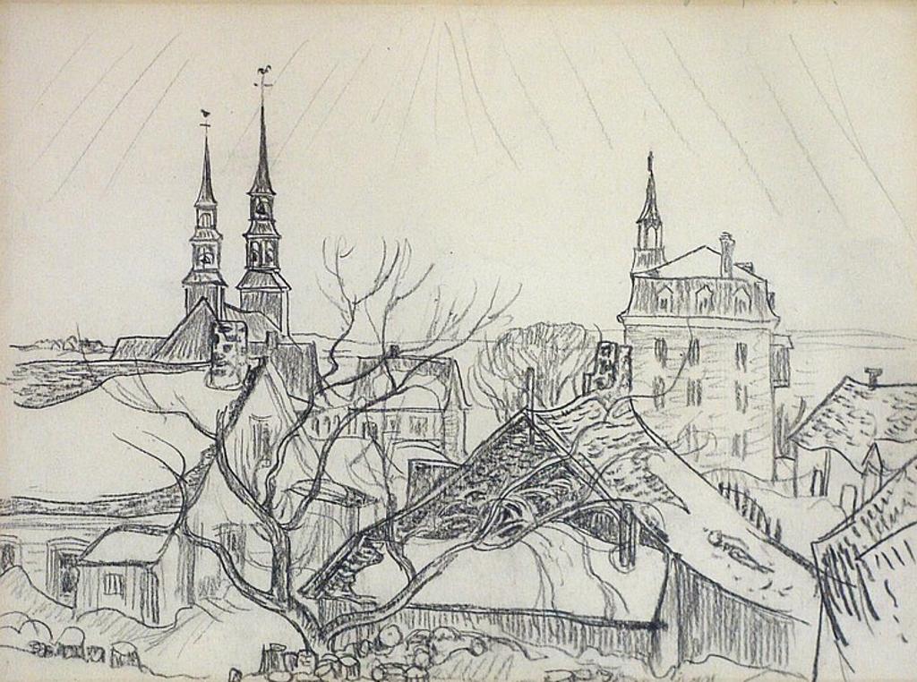 Alexander Young (A. Y.) Jackson (1882-1974) - ST. JEAN-PORT JOLI. QUEBEC