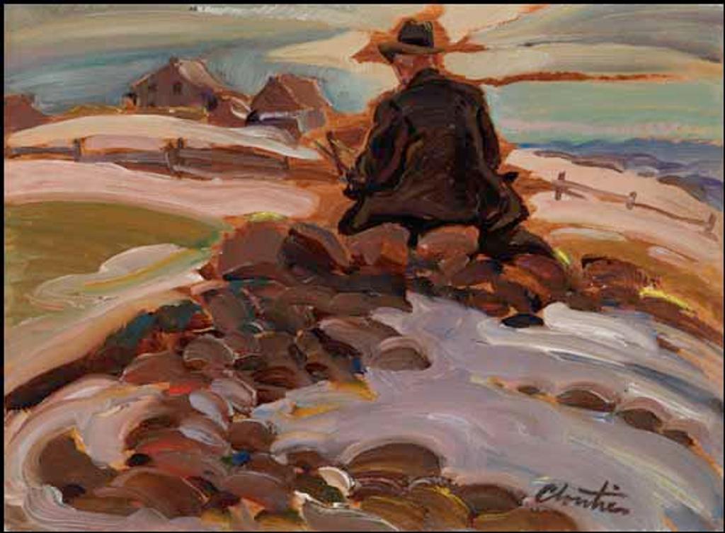 Albert Edward Cloutier (1902-1965) - The Sketcher (A.Y.J.)