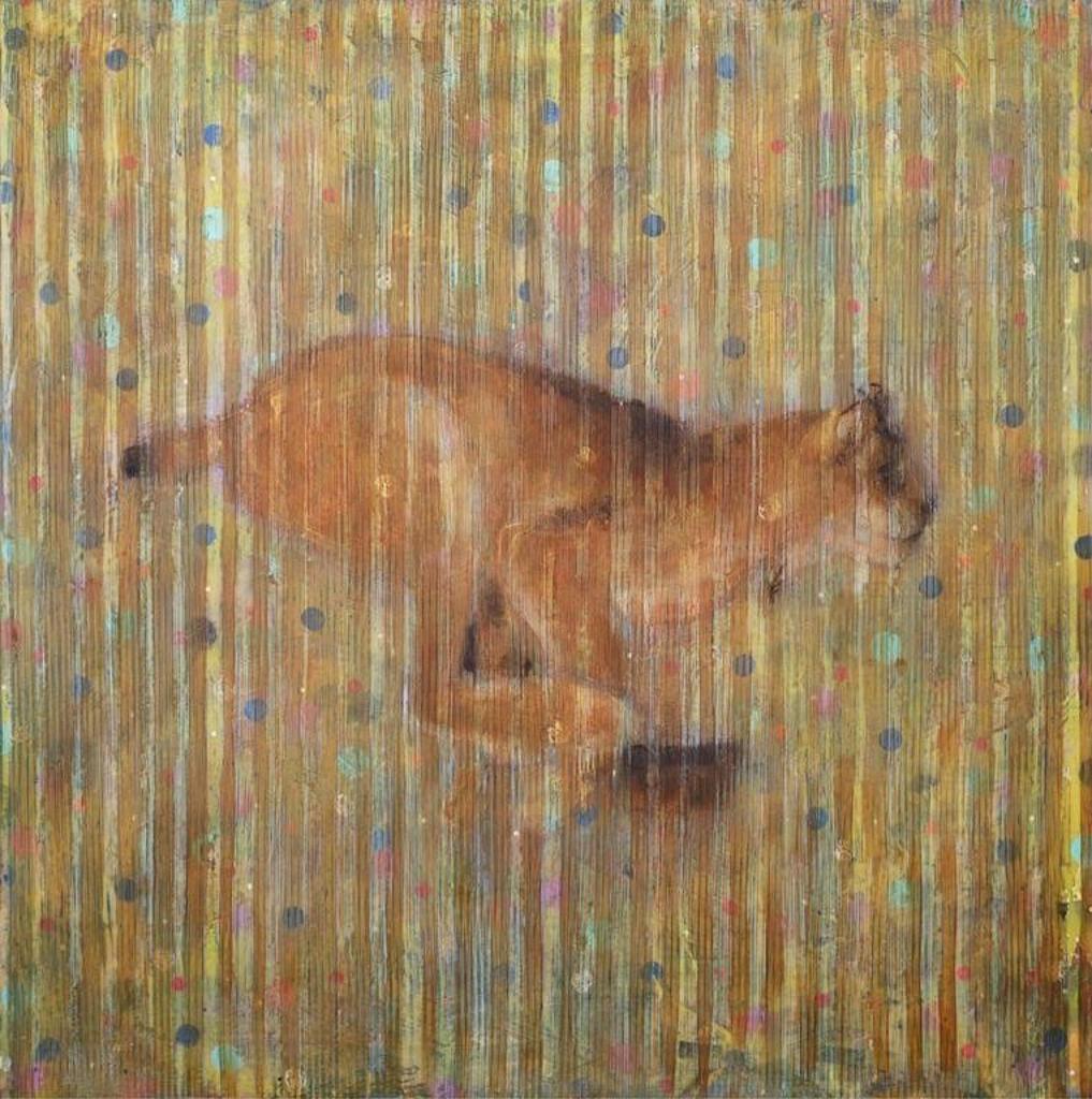 Les Thomas (1962) - LYNX (ANIMAL PAINTING #10-6659); 2010