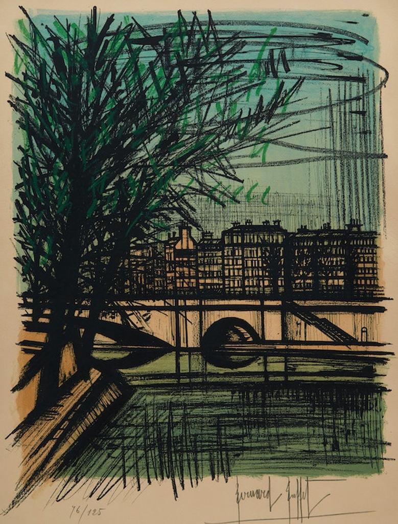 Bernard Buffet (1928-1999) - Le Pont Marie (Sorlier 127)