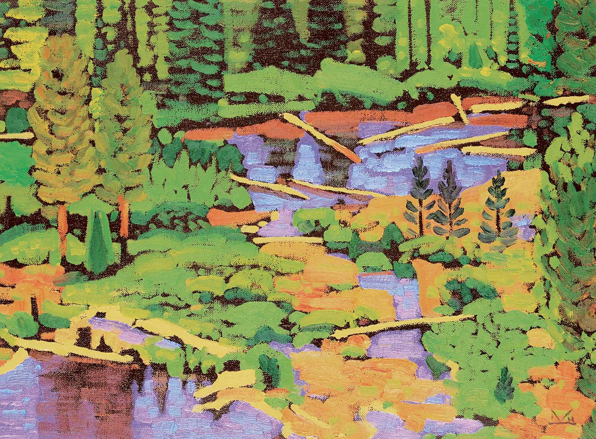 Illingworth Holey (Buck) Kerr (1905-1989) - Bog, Upper Highwood Country