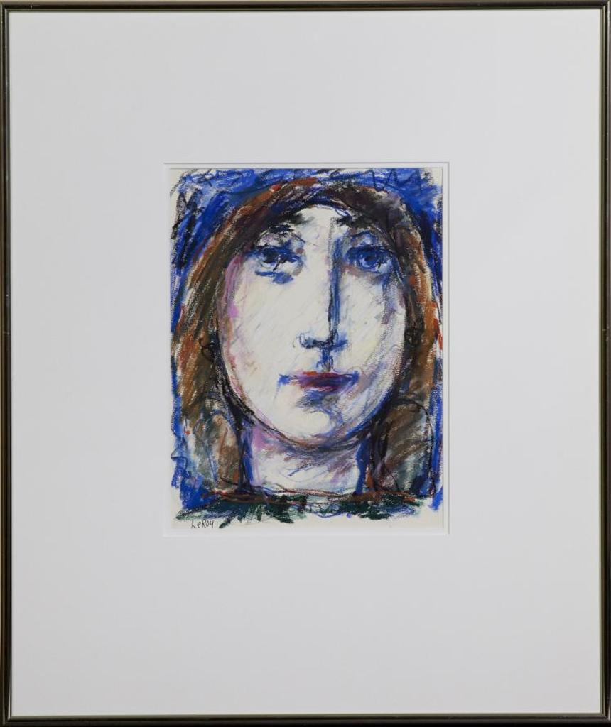 LeRoy Hackett Jensen (1927-2005) - Untitled - Untitled (Portrait of a Young Woman)