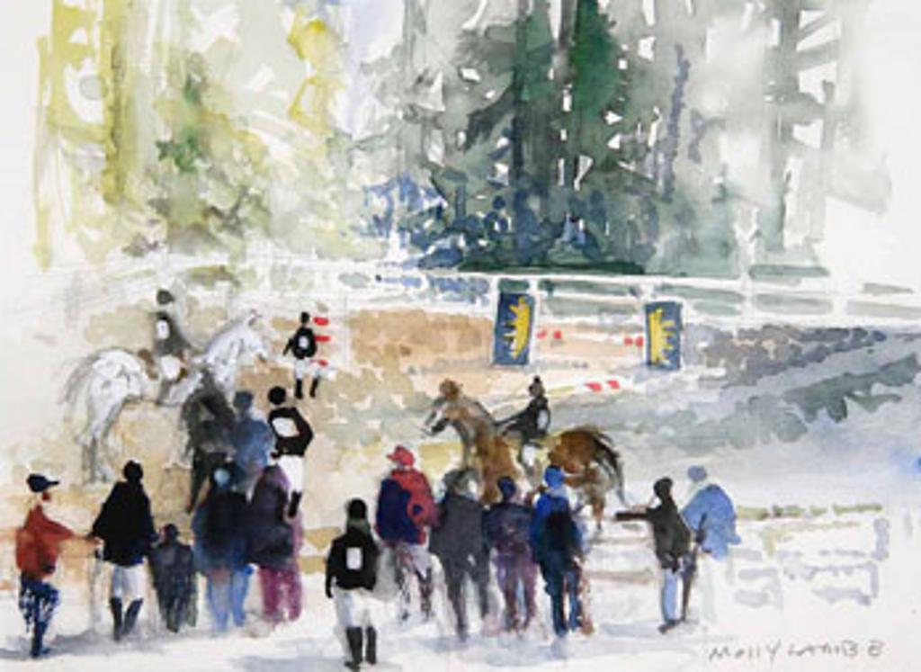 Molly Joan Lamb Bobak (1922-2014) - Little Horse Show