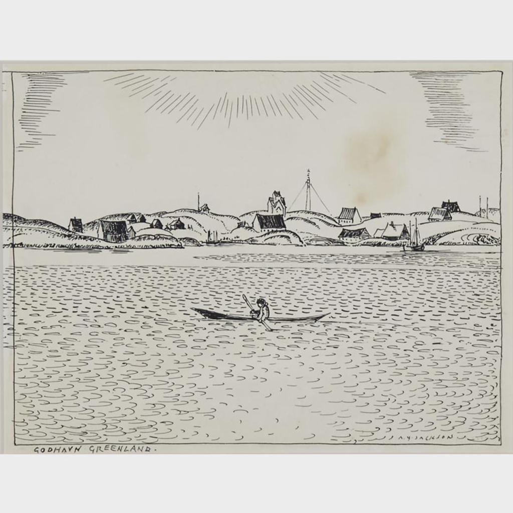 Alexander Young (A. Y.) Jackson (1882-1974) - Godhavn, Greenland, 1927