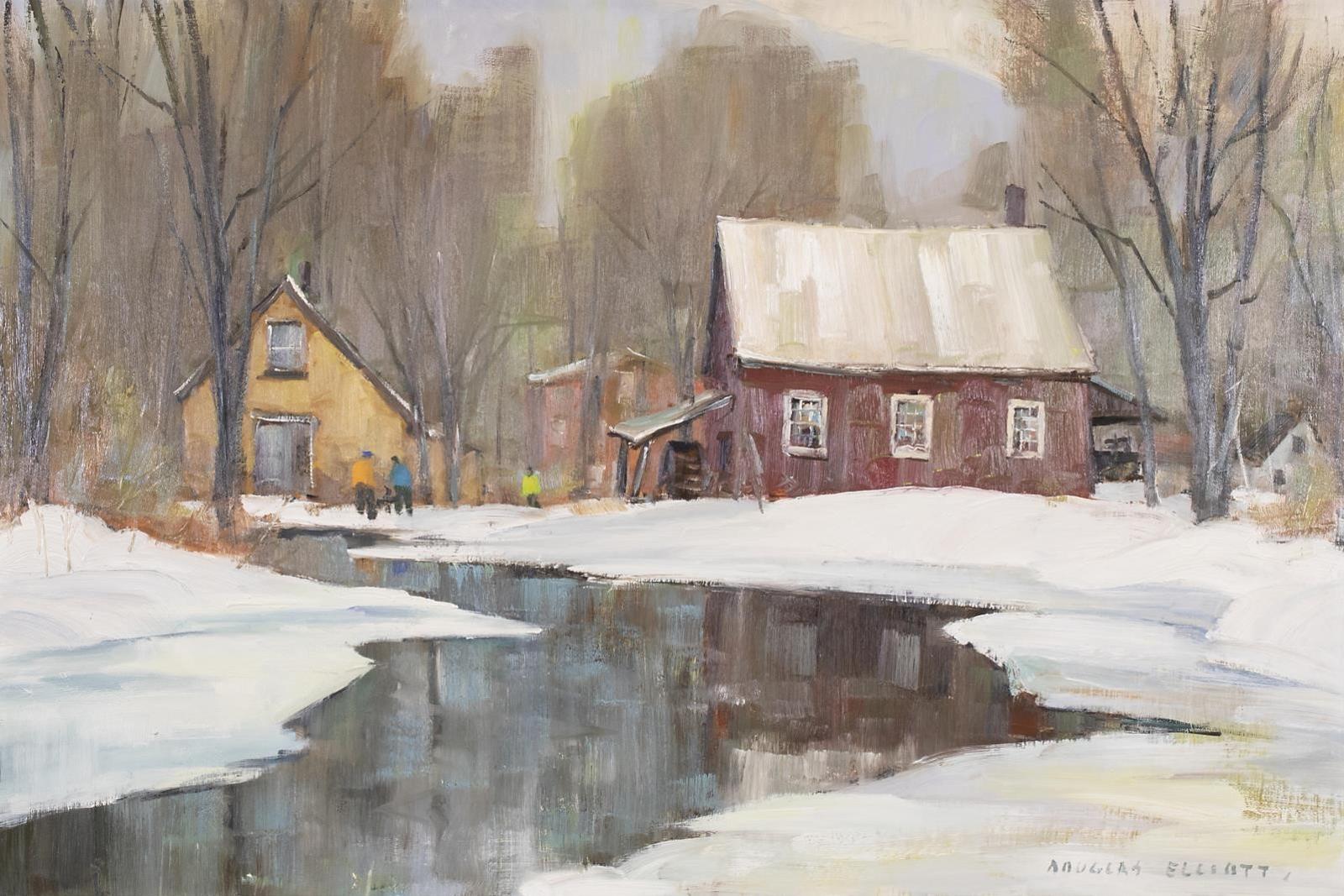 Douglas Ferfguson Elliott (1916-2012) - Mill Of Yesteryear
