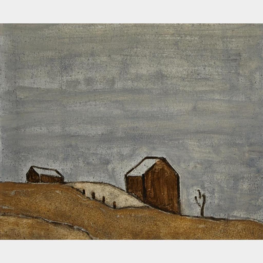 Barker Fairley (1887-1986) - Two Barns