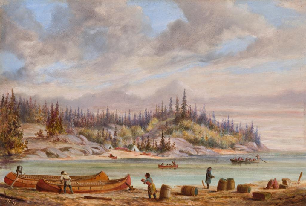 William Armstrong (1822-1914) - Hudson Bay Point, Lake Superior