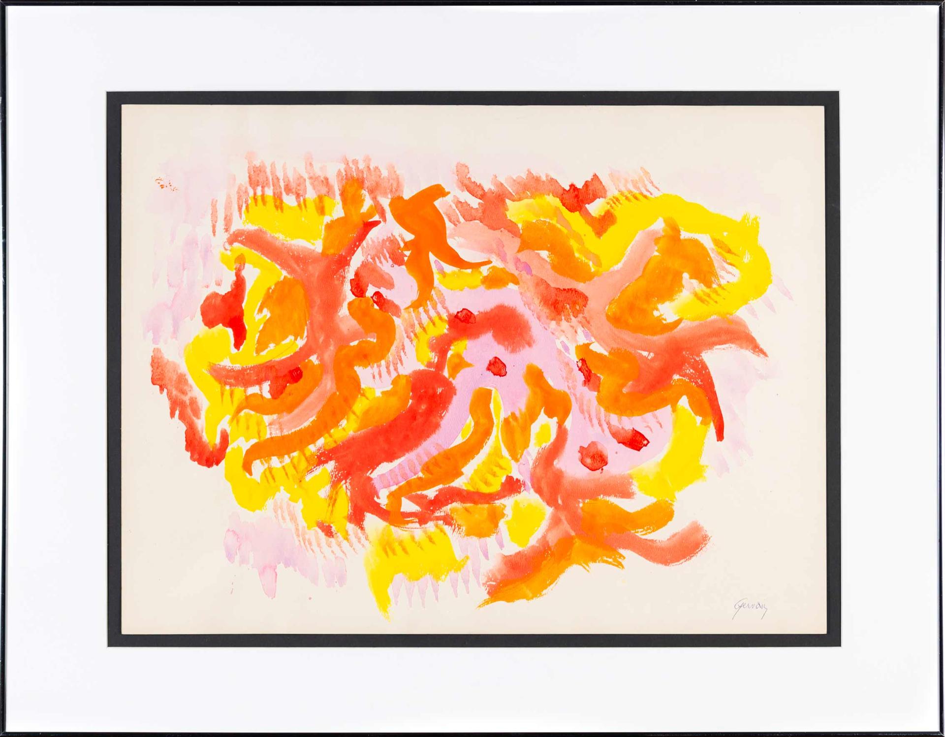Lise Gervais (1933-1998) - L'envol, c. 1970