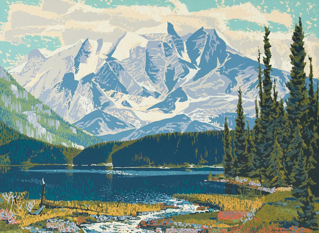 Alan Caswell Collier (1911-1990) - Emerald Lake