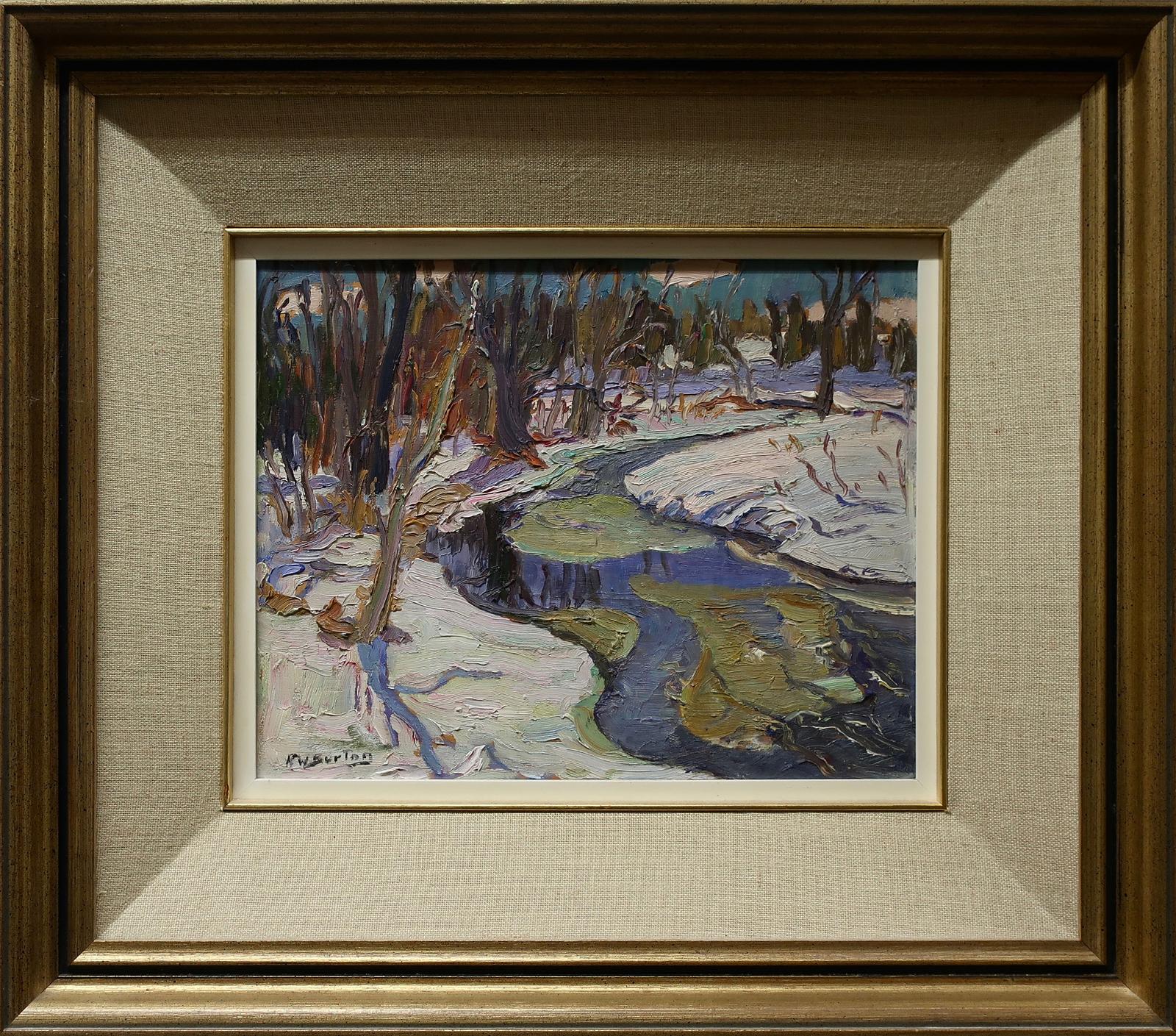 Ralph Wallace Burton (1905-1983) - Spring - 1970 (Sketched Near Burritts Rapid, Ont.)