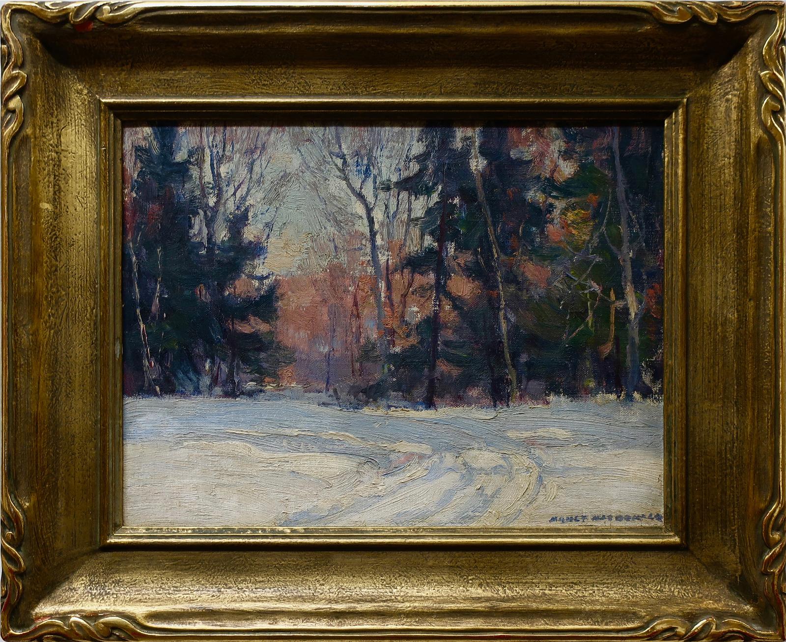 Manly Edward MacDonald (1889-1971) - Winter Evening - Sunnybrook Farm