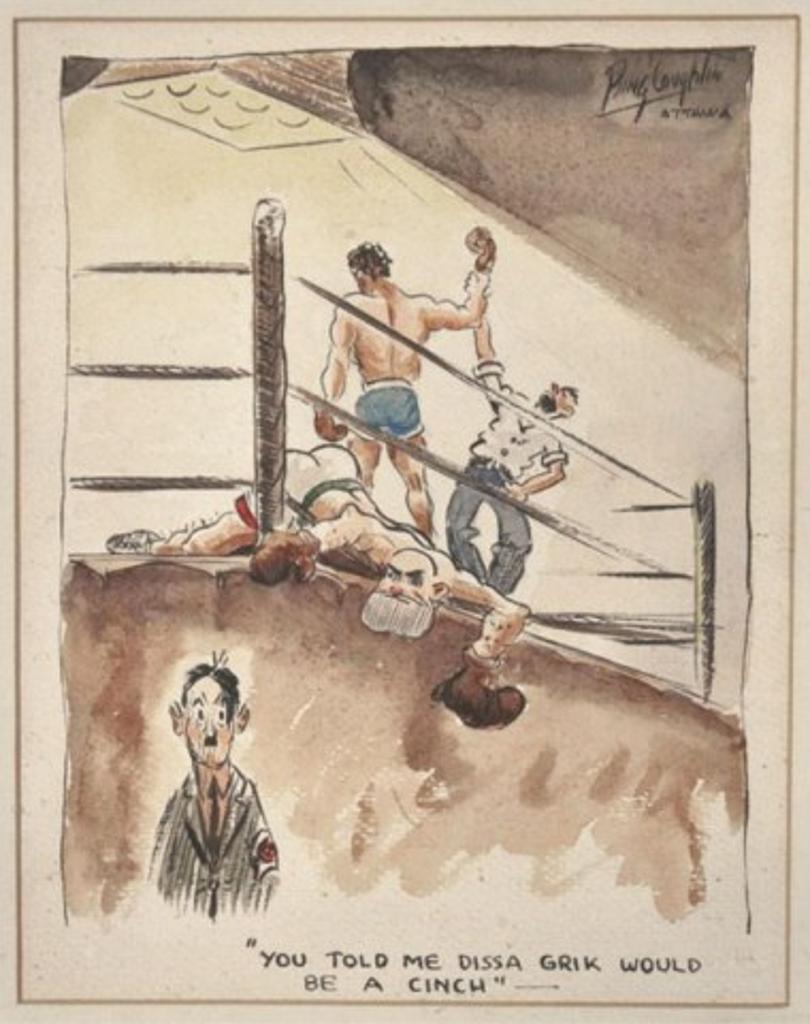 William (Bing) Garnet Coughlin (1912-1991) - You Told Me Dissa Grik Would Be, A Cinch