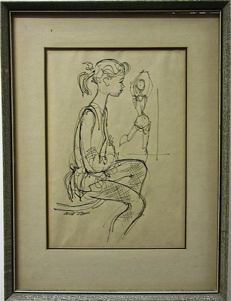 William Arthur Winter (1909-1996) - Practice; Dancers