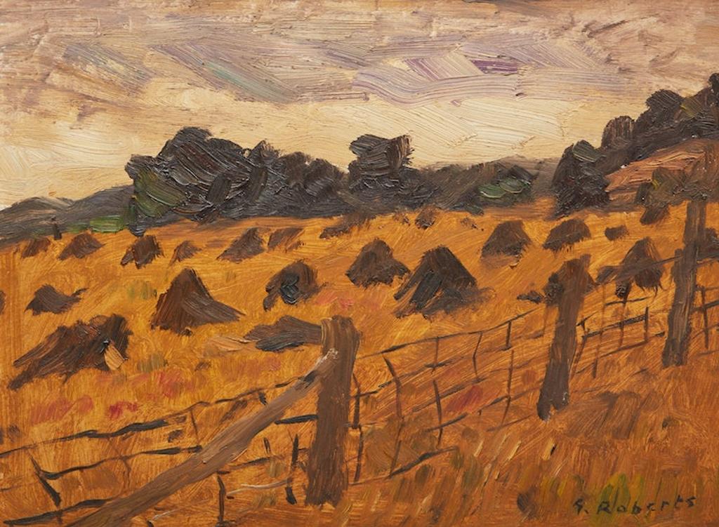 William Goodridge Roberts (1921-2001) - Oatfield in Late Afternoon