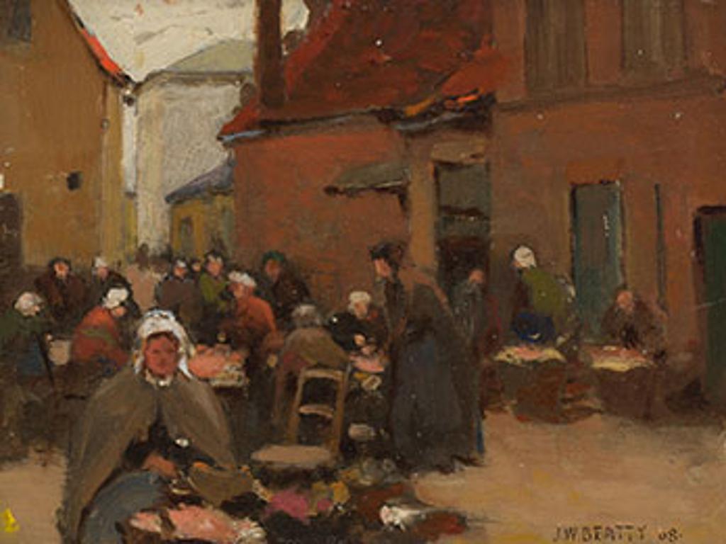 John William (J.W.) Beatty (1869-1941) - Belgian Lacemakers