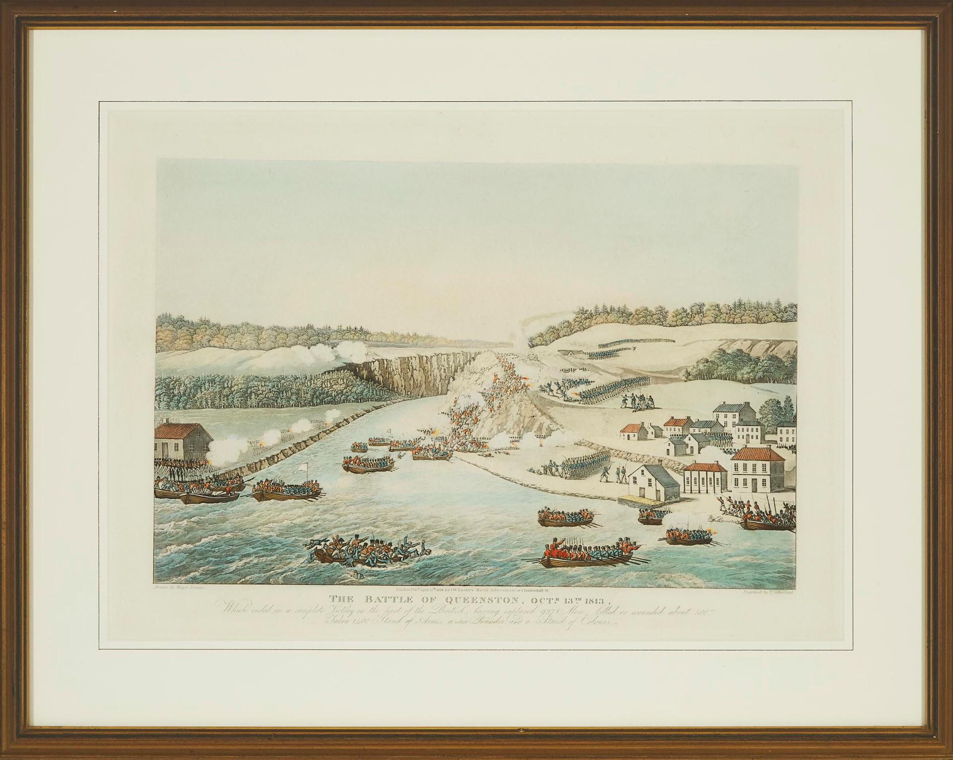 Thomas Sutherland (1785-1838) - The Battle Of Queenston, Oct. 13, 1813
