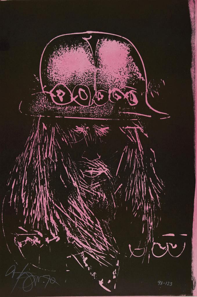 Harold Barling Town (1924-1990) - Popster in Flowered Pith Helmet