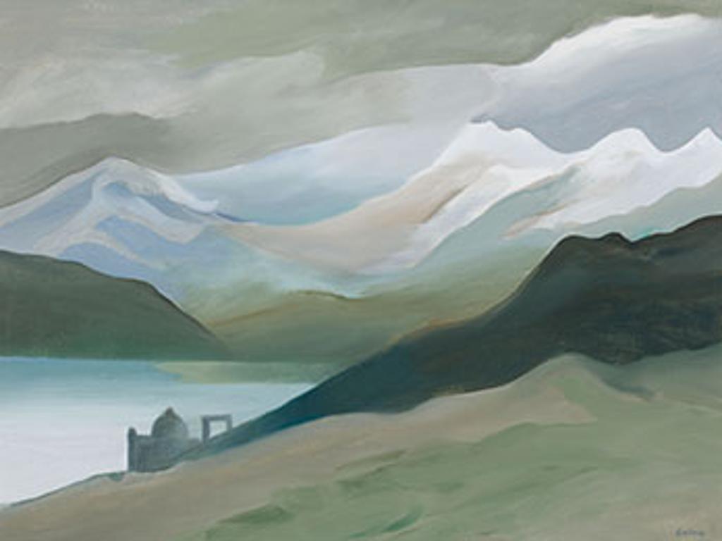 Toni (Norman) Onley (1928-2004) - Kanchenjunga Mountain from Darjeeling, India