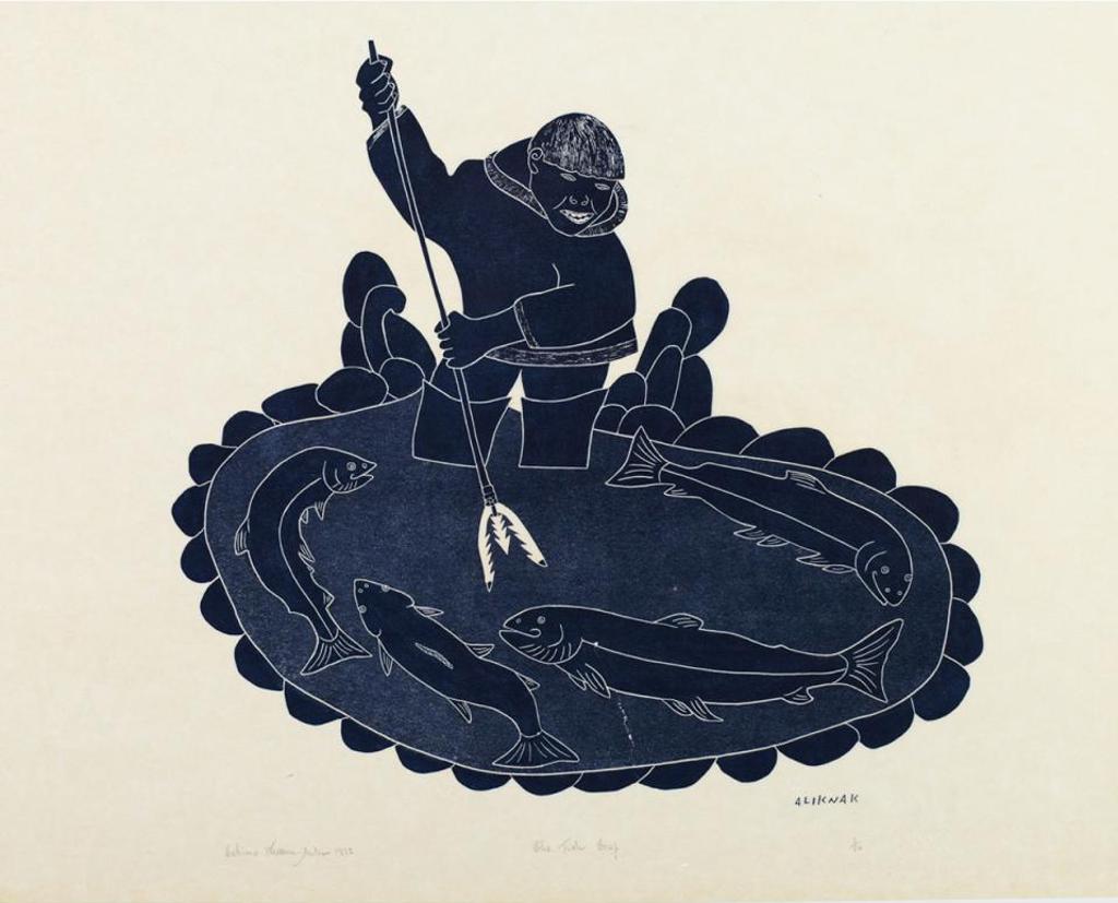 Peter Aliknak (1928-1992) - The Fish Trap