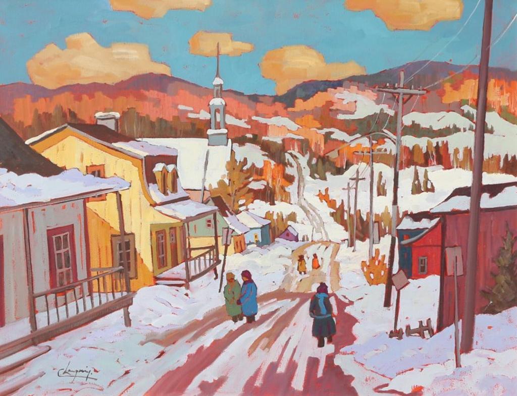Claude Langevin (1942-2024) - Cherstey Village, Laurentides