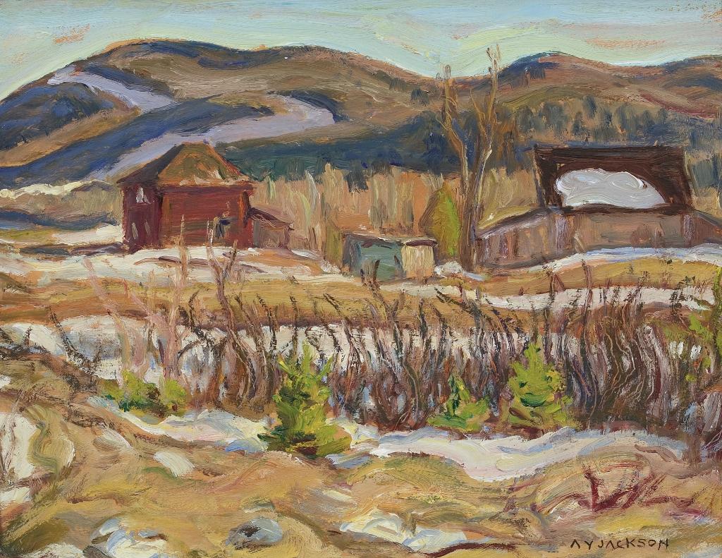Alexander Young (A. Y.) Jackson (1882-1974) - Abandoned Farm, Notre Dame De La Salette