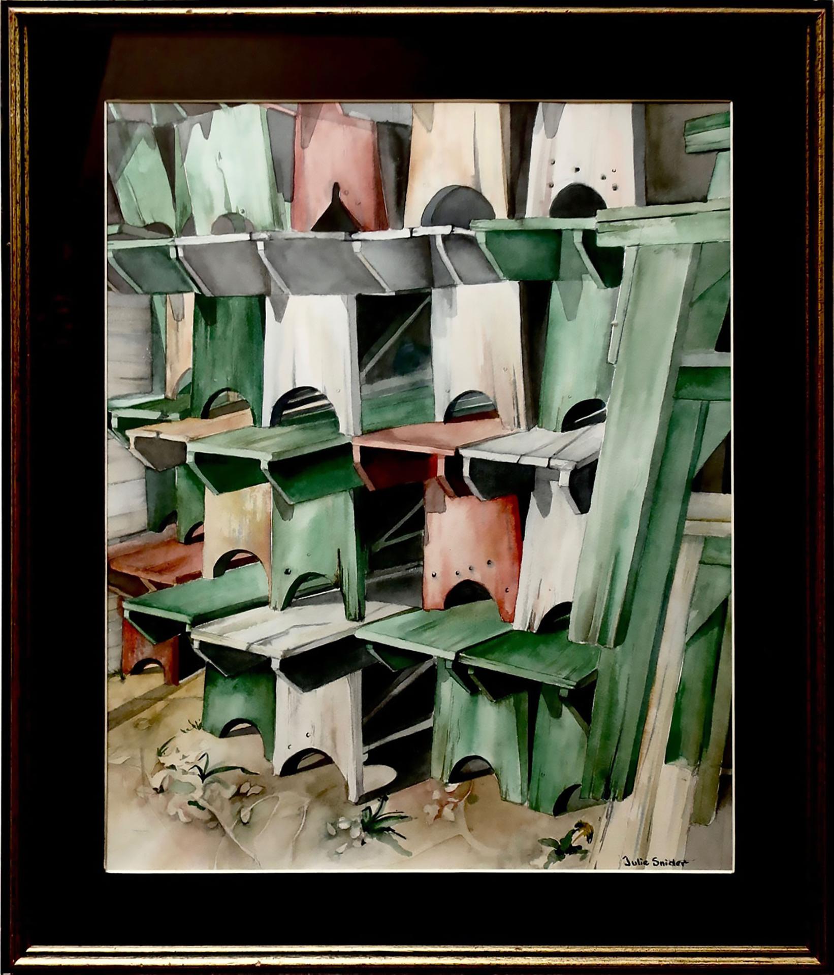 Julie Snider - Untitled (Stacked Benches)
