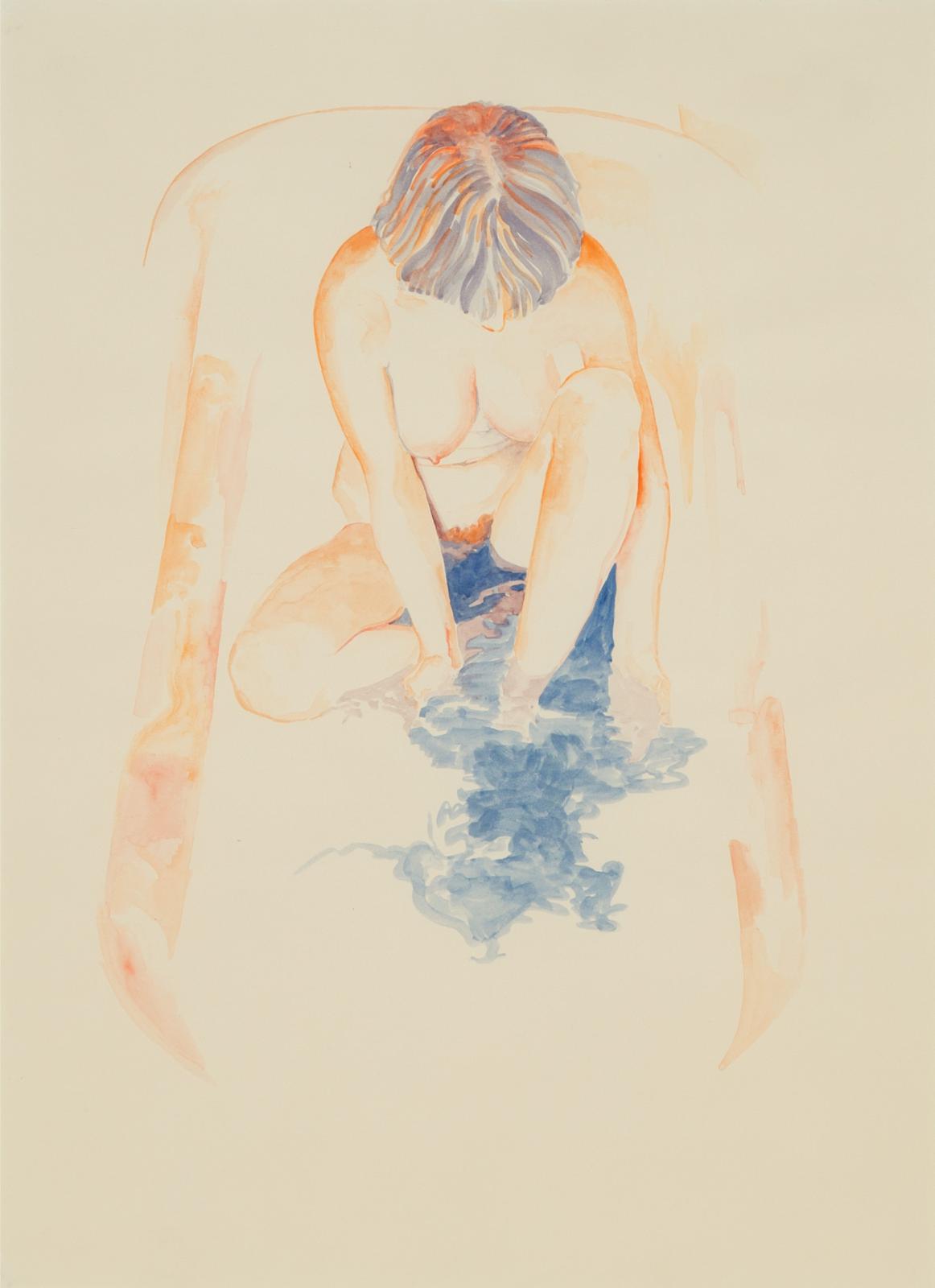 Mary Frances West Pratt (1935-2018) - Donna In Bath