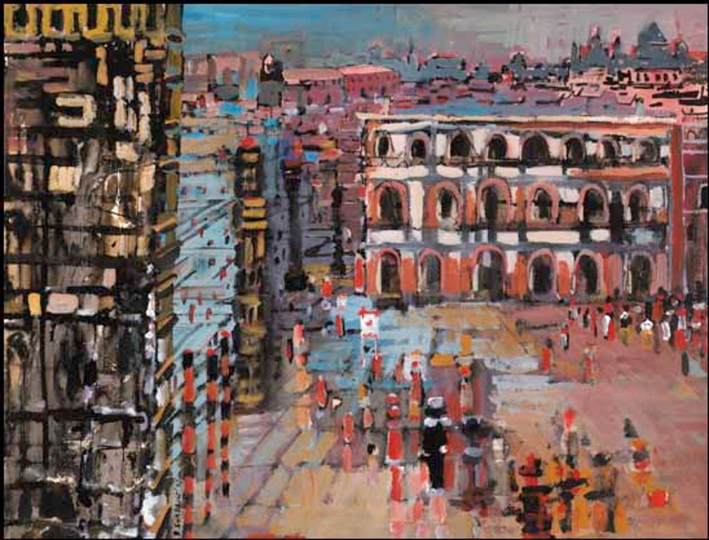 Jack Leaonard Shadbolt (1909-1998) - St. Mark's Square, Venice