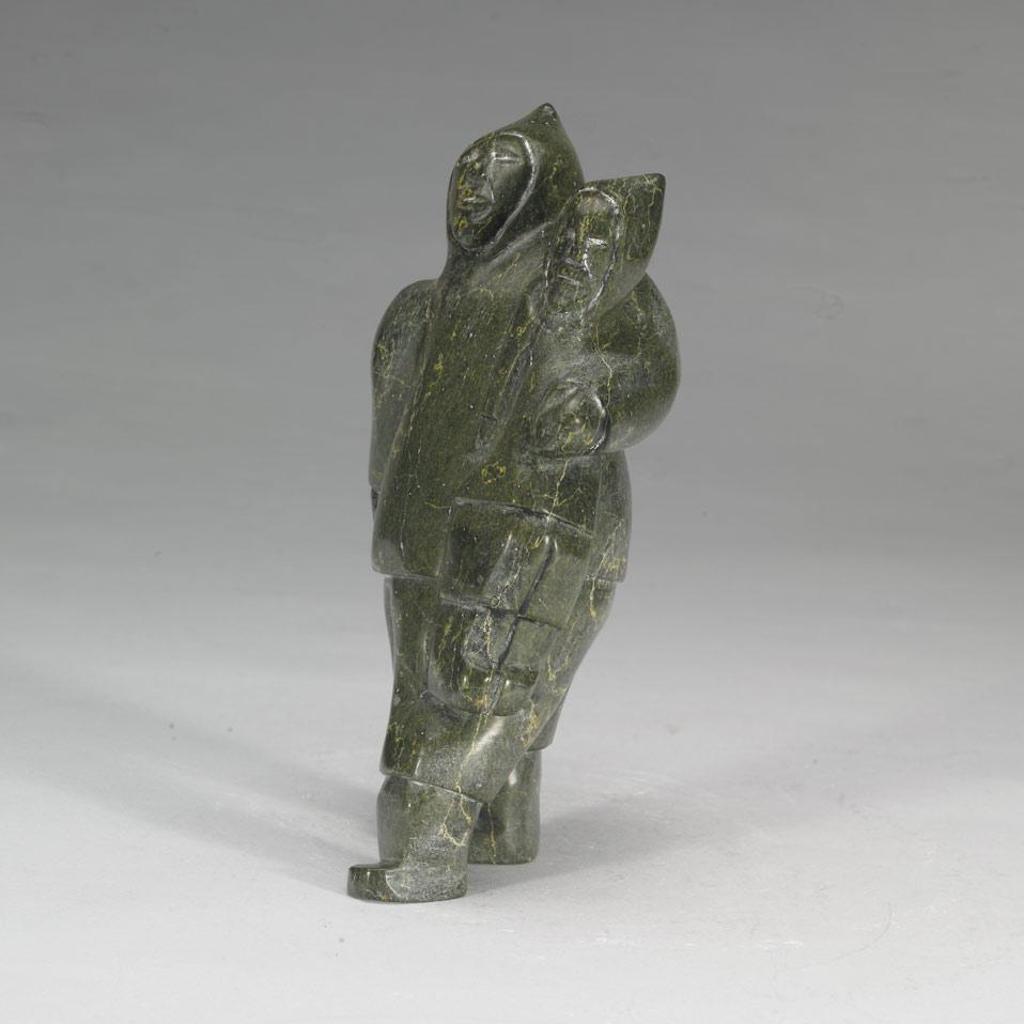 Solomonie Tigullaraq (1924-2000) - Mother And Child