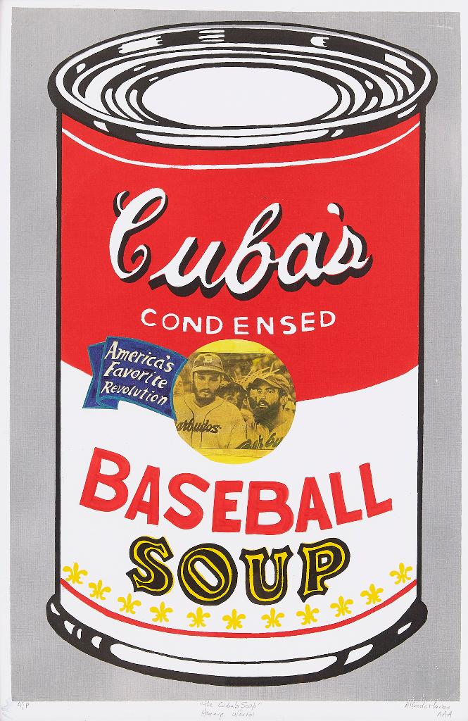 Alfredo Manzo Cedeno - Cuba's Soup (Homage Warhol)