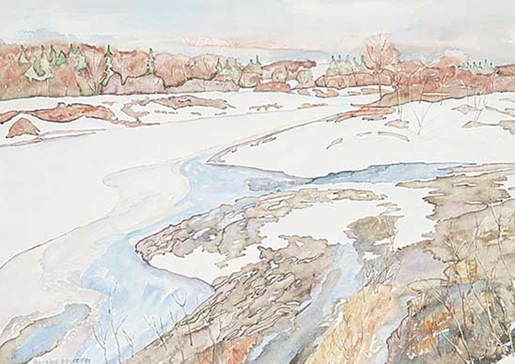 Adeline Rockett (1929) - Untitled - Spring Thaw Melting
