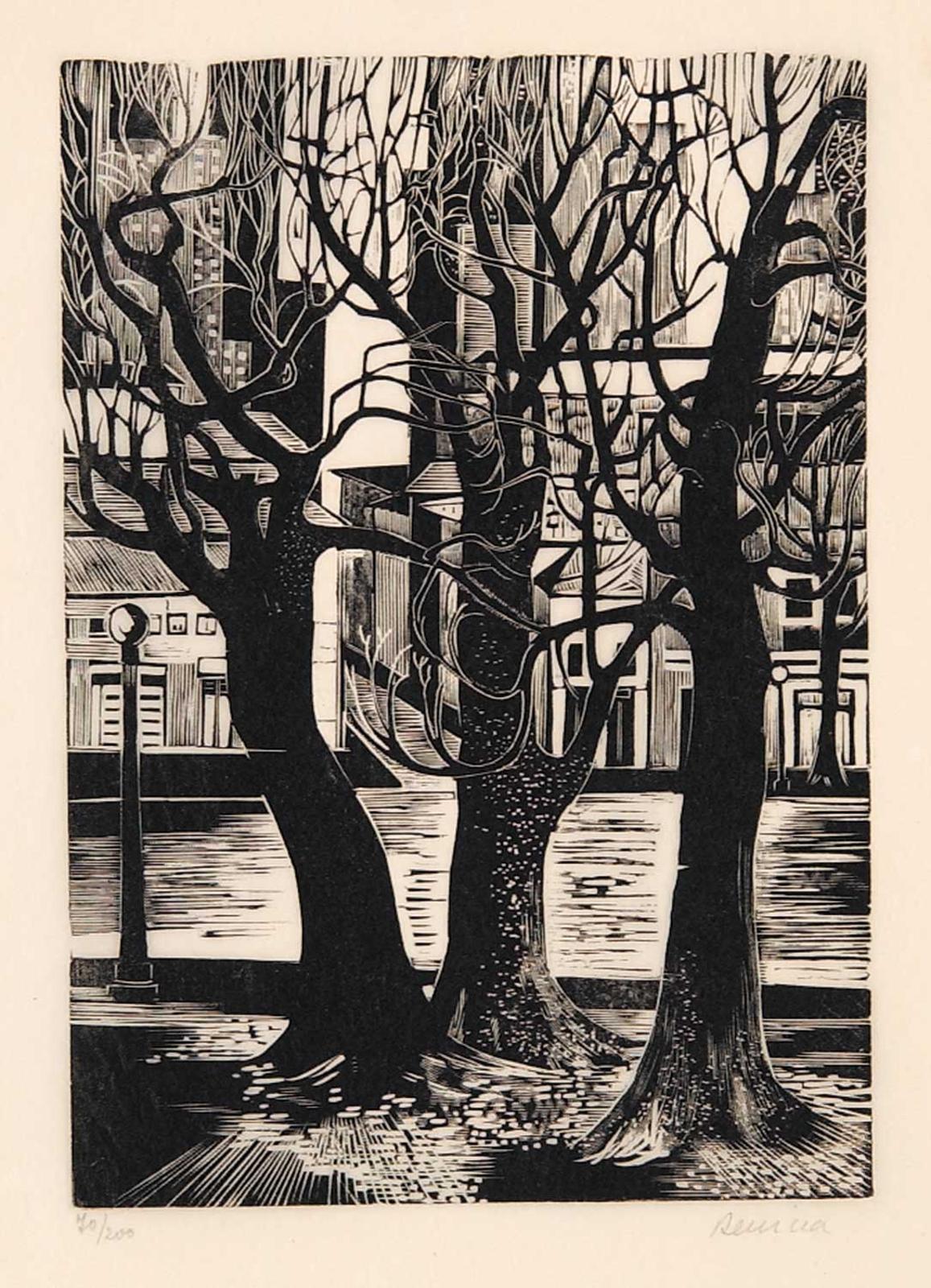 Renina Katz - Untitled - Trees #70/200