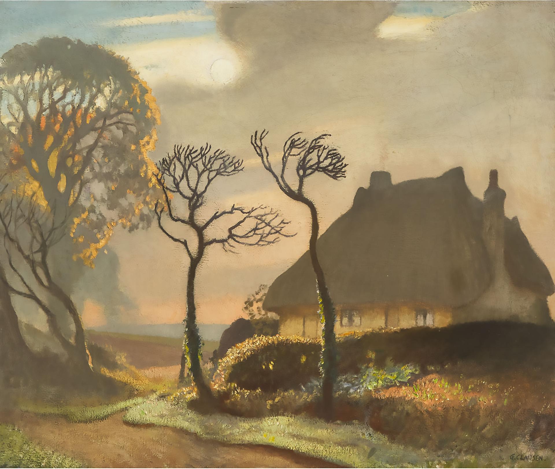 Sir George Clausen - Old Essex In November