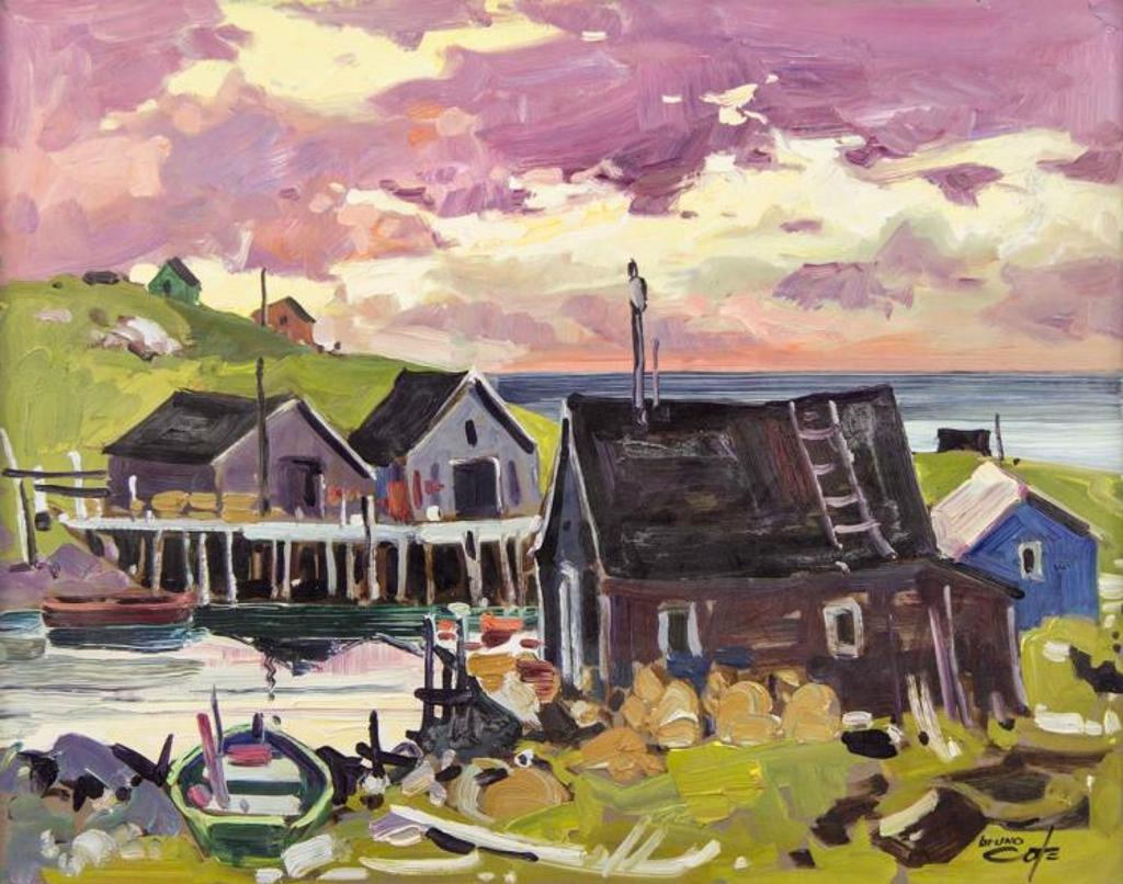 Bruno Cote (1940-2010) - Fishing Cove