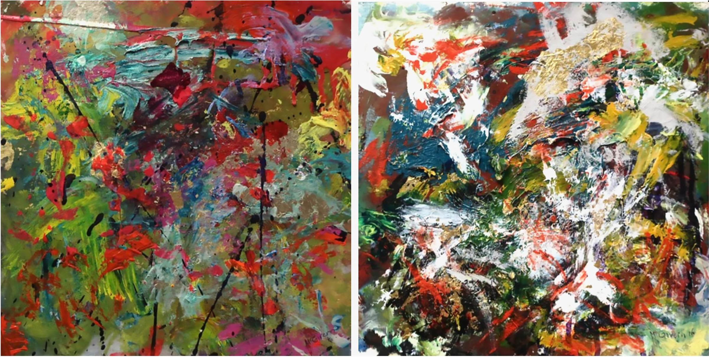 Barbara McGivern (1950-2019) - Untitled (Abstracts - Series 3 - #7 & #14)
