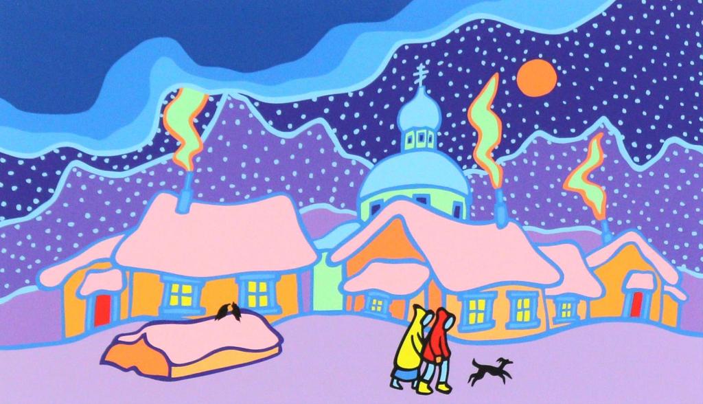 Ted Harrison (1926-2015) - ALASKA; 1988