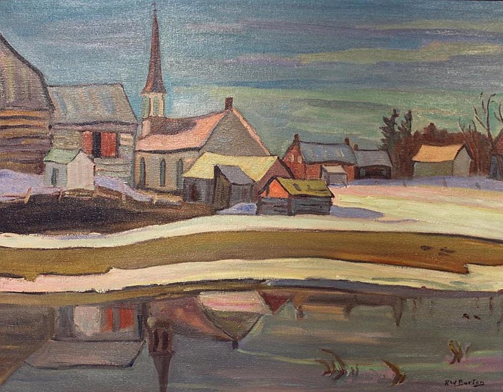 Ralph Wallace Burton (1905-1983) - Village at Ashton