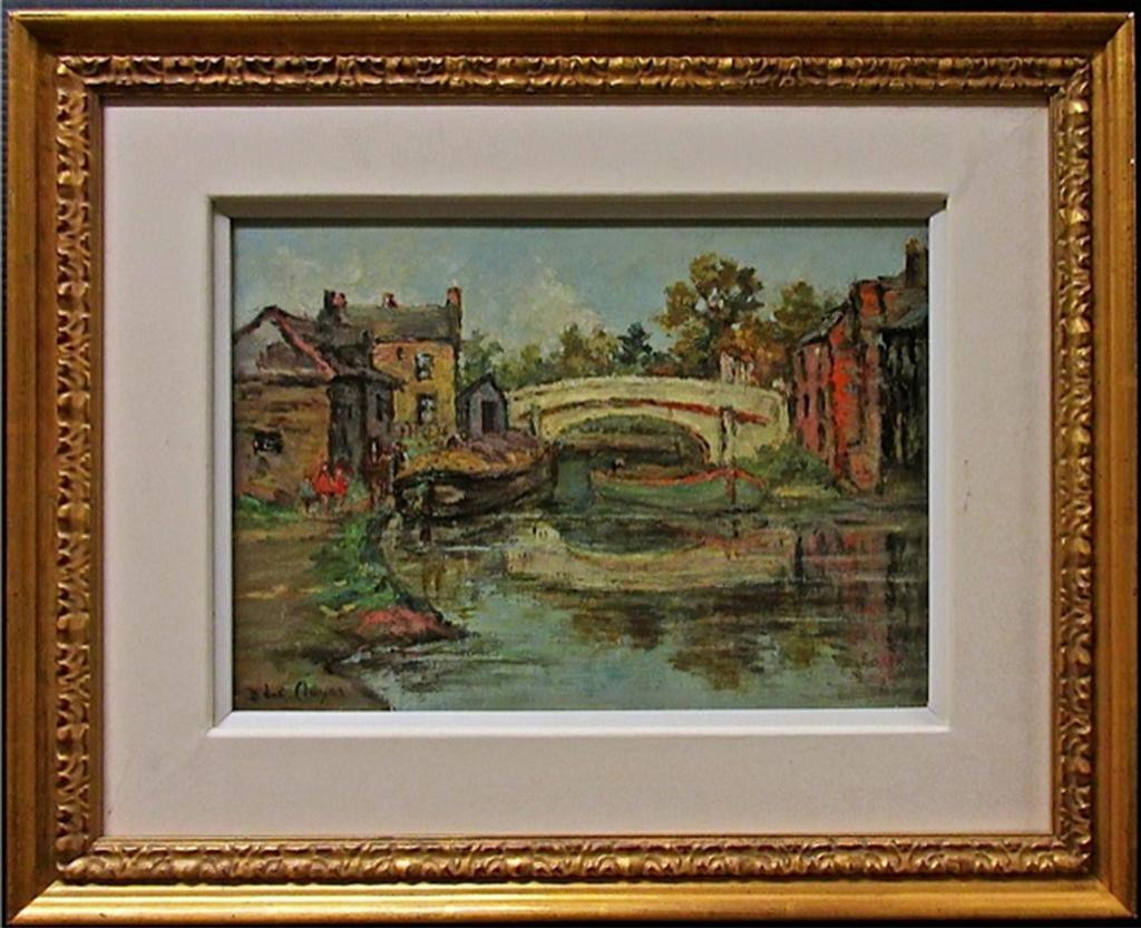 Berthe Des Clayes (1877-1968) - Barges On The Enande Minchin Canal, Aerts