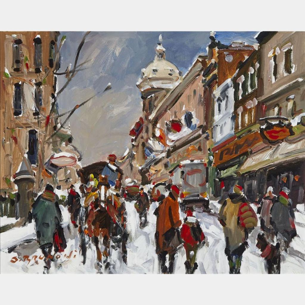 Serge Brunoni (1938-2020) - Québec Rue Buade