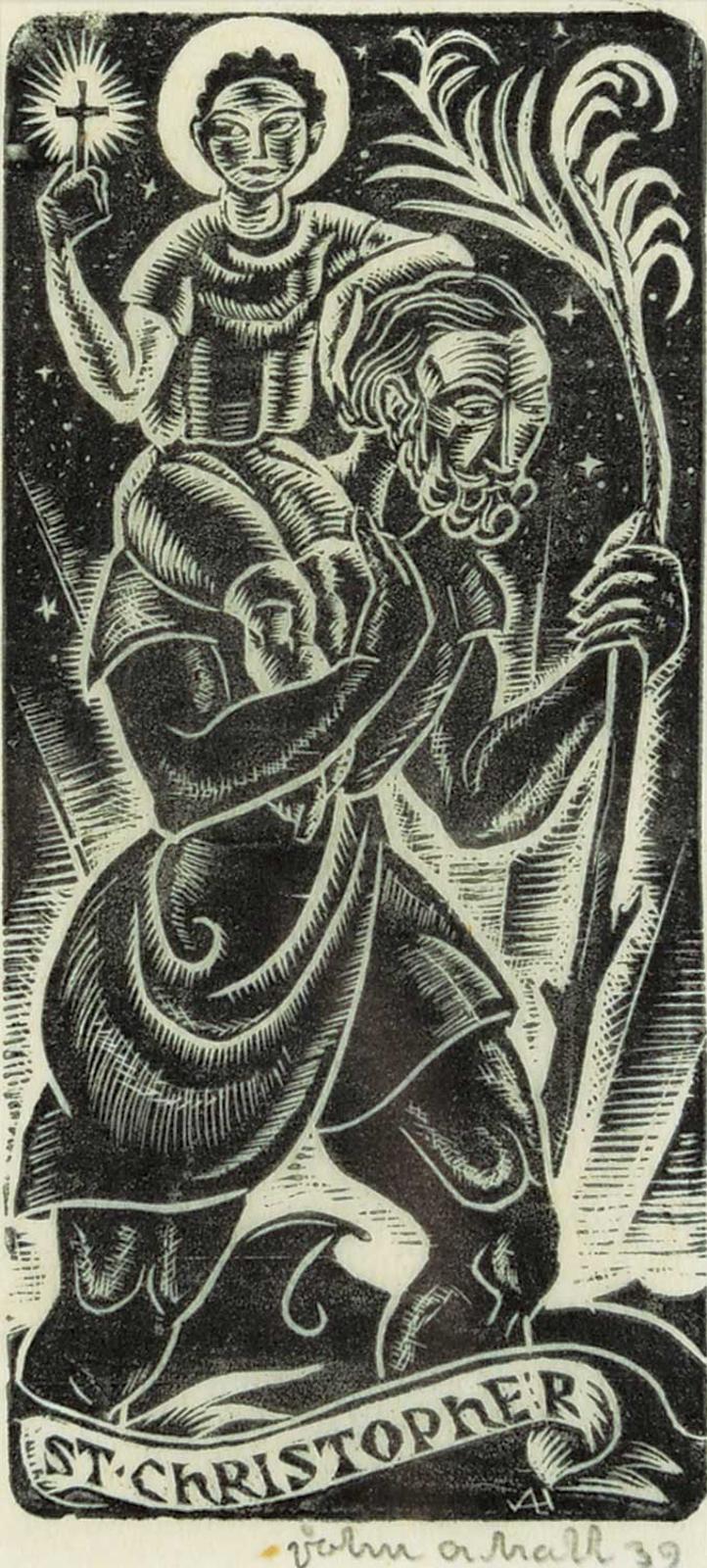 John Alexander Hall (1914-2002) - St. Christopher