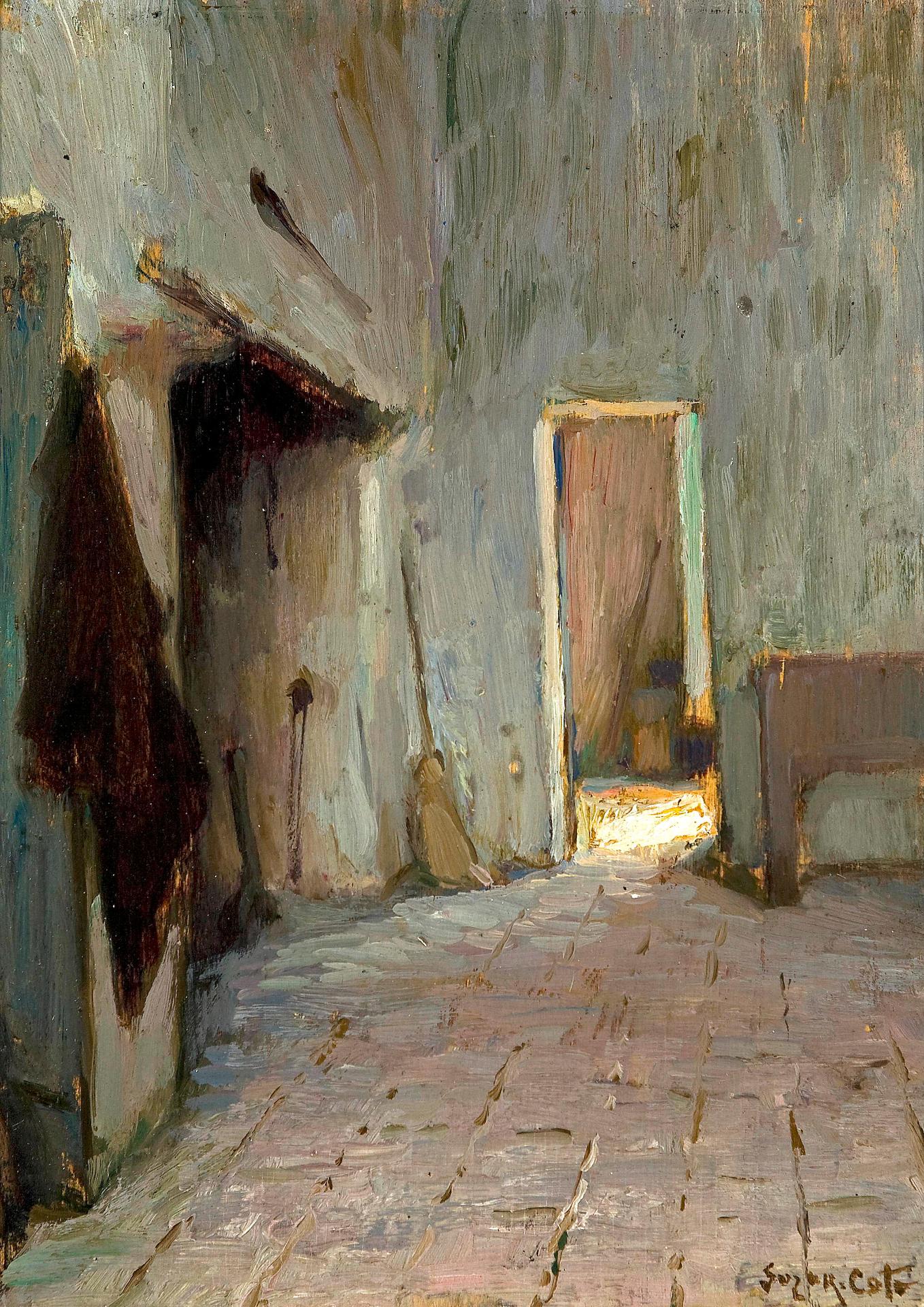 Marc-Aurèle de Foy Suzor-Coté (1869-1937) - Intérieur en Anjou France, circa 1905-06