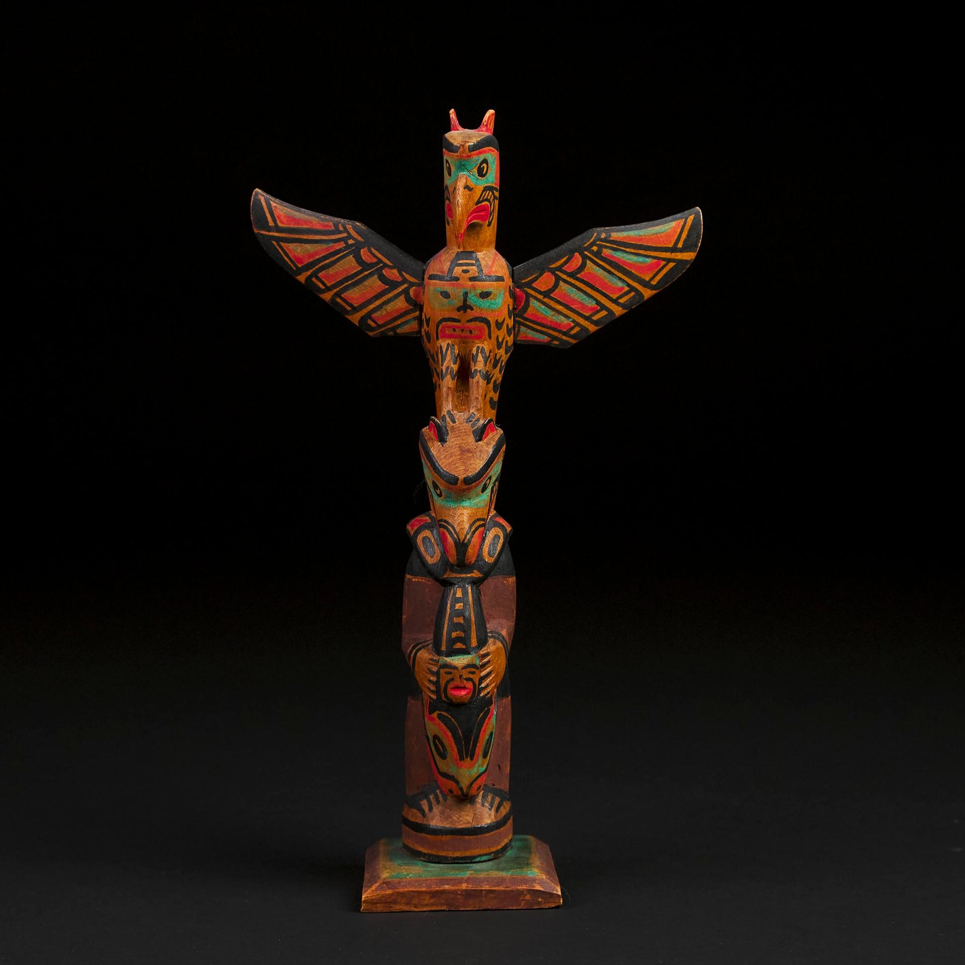 Charles Jones (1836-1892) - Model Totem Pole