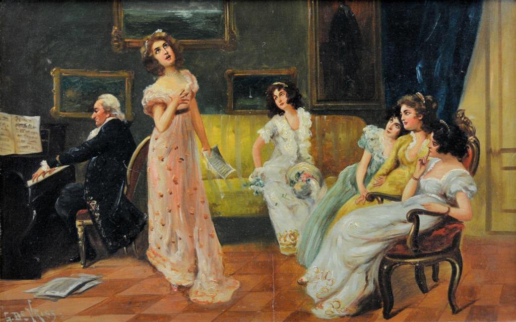 Geert de Vries (1838-1927) - 1838-1927, The Concert