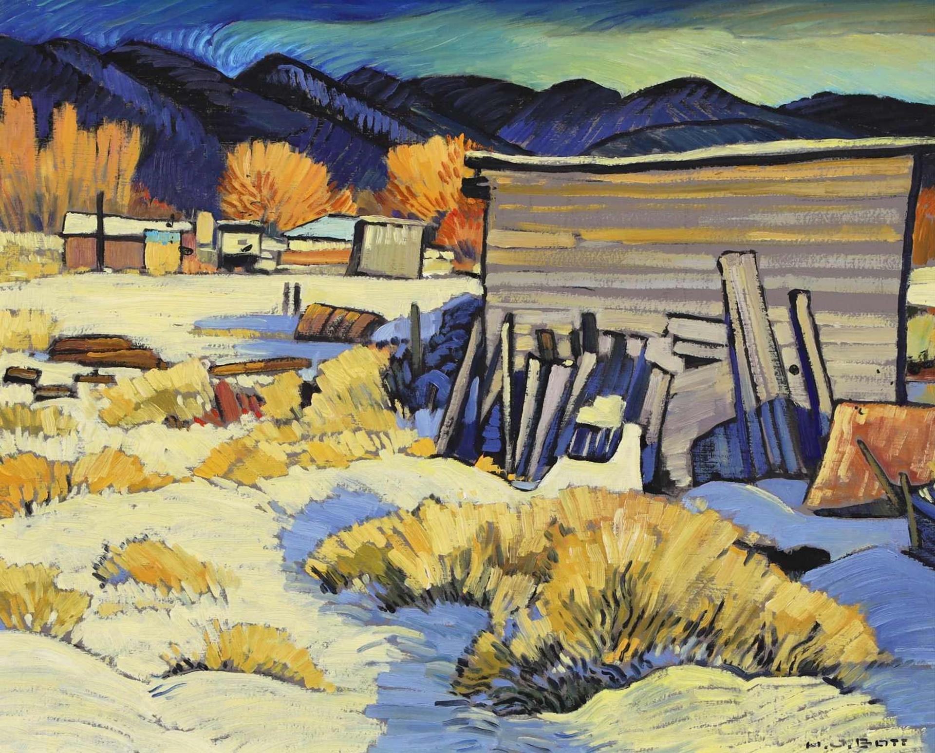 Nicholas Johannes Bott (1941-2021) - West Of Kamloops