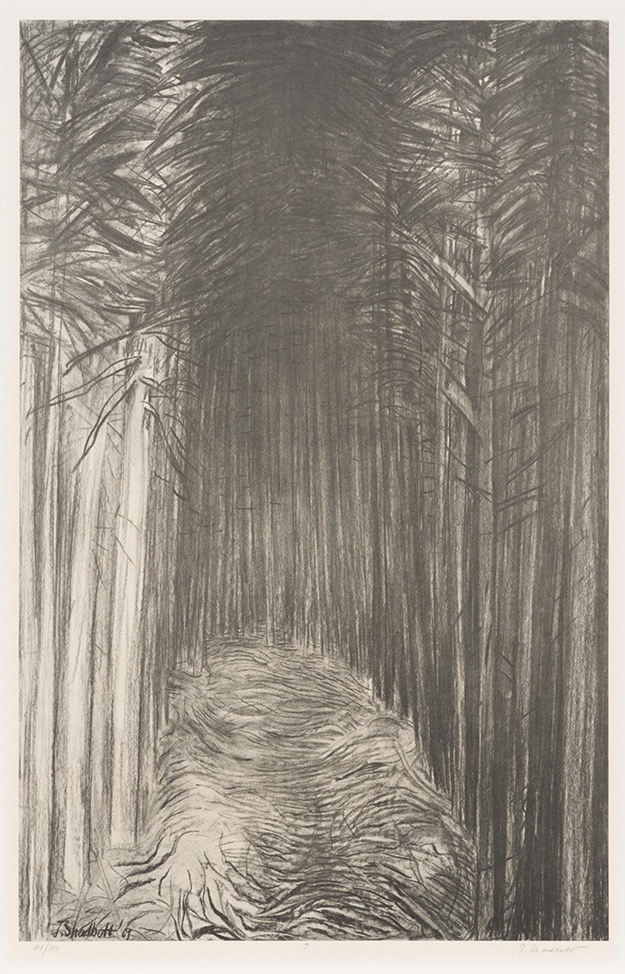 Jack Leaonard Shadbolt (1909-1998) - #3 - The Hornby Suite (Homage to Emily Carr)