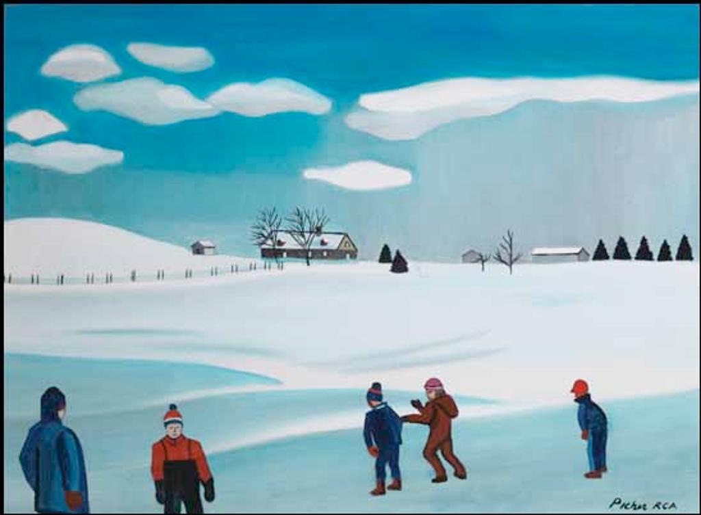 Claude Picher (1927-1998) - Maison isolée