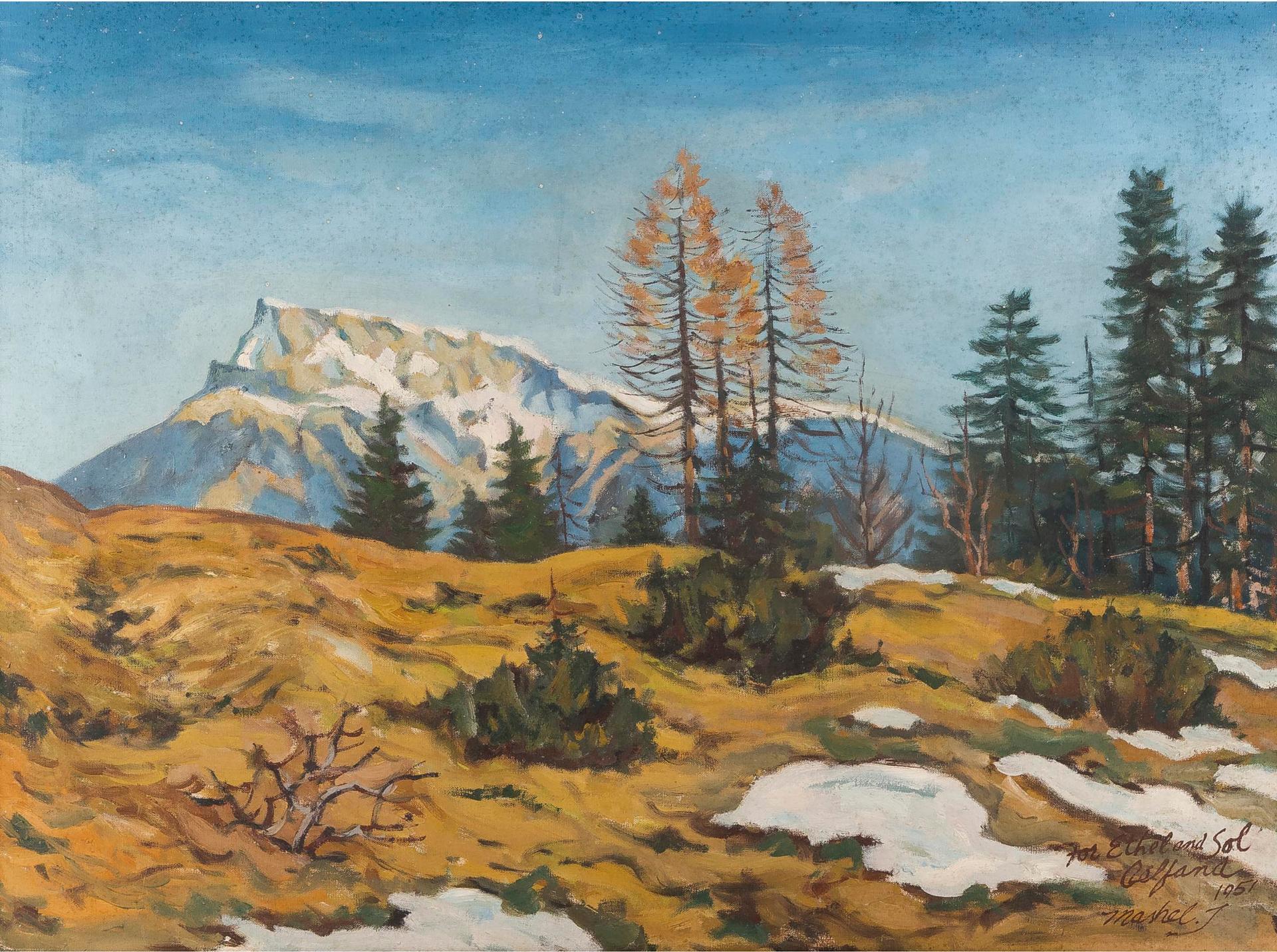 Mashel Alexander Teitelbaum (1921-1985) - Untitled, 1951